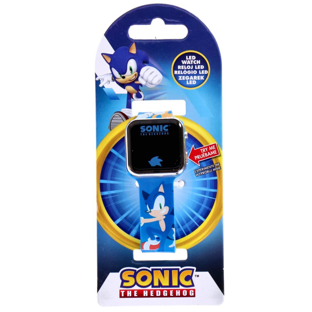 Sonic LED Horloge Blauw - Image 3