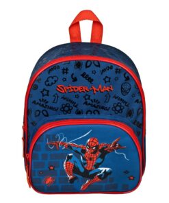 Spiderman Rugtas 30x25x10 cm Blauw/Rood