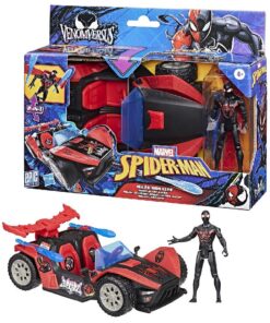 Spiderman Venomversus Blast Racer met Figuur
