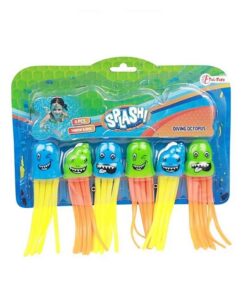Splash Opduik Octopussen 6 Stuks
