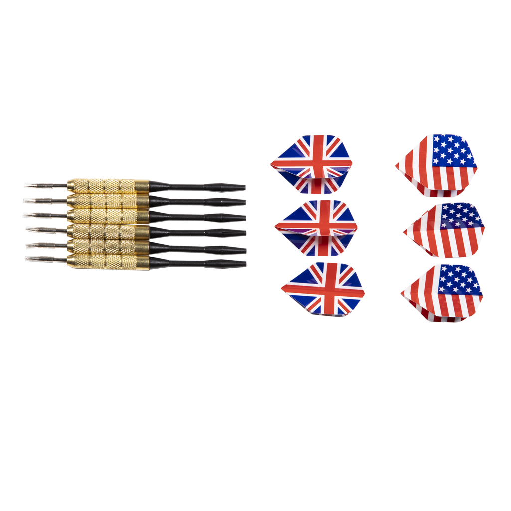 SportX Dartbord 45 cm met 6 Darts - Image 3