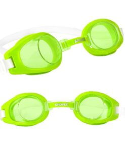 Alternative view of SportX Junior Zwembril 3 Sterren Groen/Blauw/Oranje Assorti