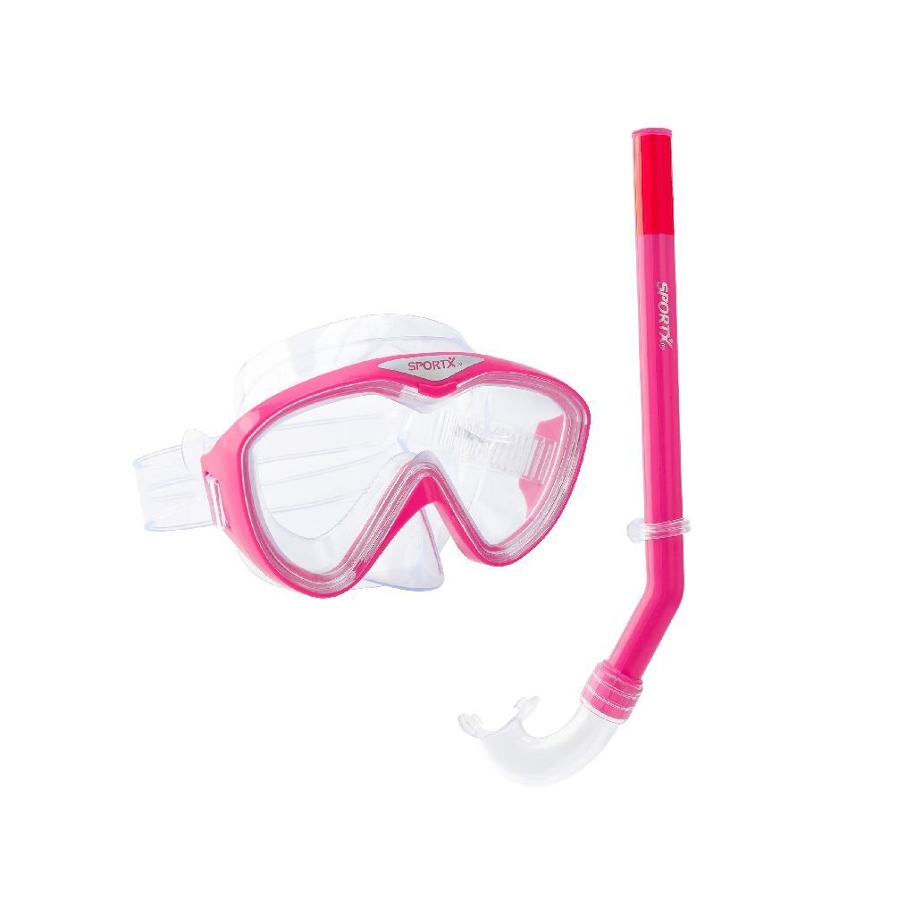 SportX Kids Snorkelset 4 Sterren Assorti - Image 4