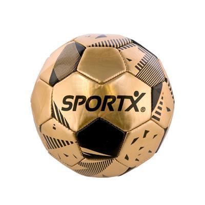 SportX Mini Voetbal Gold Metallic 16cm 160-180gr. - Image 2