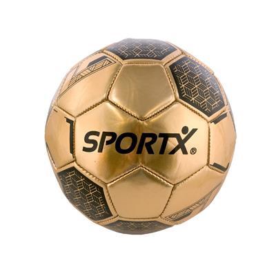 SportX Mini Voetbal Gold Metallic 16cm 160-180gr. - Image 3