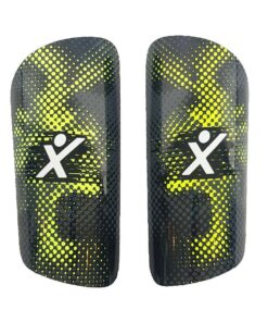 Alternative view of SportX Scheenbeschermers M/L Groen/Zwart