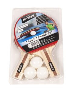 SportX Tafeltennis Set 5-delig