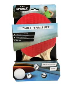 Alternative view of SportX Tafeltennisset 3 Sterren