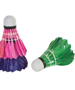 SportX Veren Shuttles in Koker 3 Stuks Paars/Roze/Groen