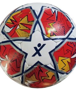 SportX Voetbal Champion 330-350 g Wit/Rood/Geel
