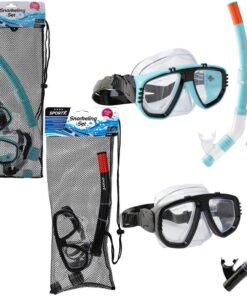 SportX Volwassenen Snorkelset 4 Sterren Assorti