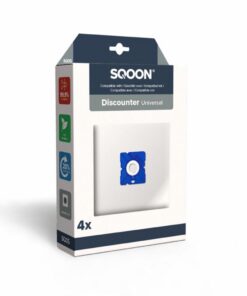 Sqoon Stofzuigerzakken Universeel 4 Stuks