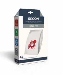 Sqoon Stofzuigerzakken voor Miele FJM 4 Stuks