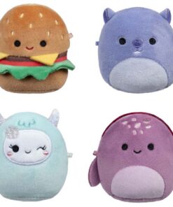 Alternative view of Squishmallows Micromallows Knuffels Carl/Yollie/Javari/Tudor 6.5 cm
