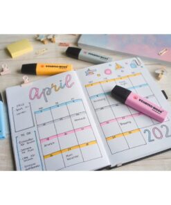 Alternative view of Stabilo Boss Original Markeerstiften Pastel 4 Stuks