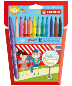 Stabilo Viltstiften Power Stiften 12 Stuks