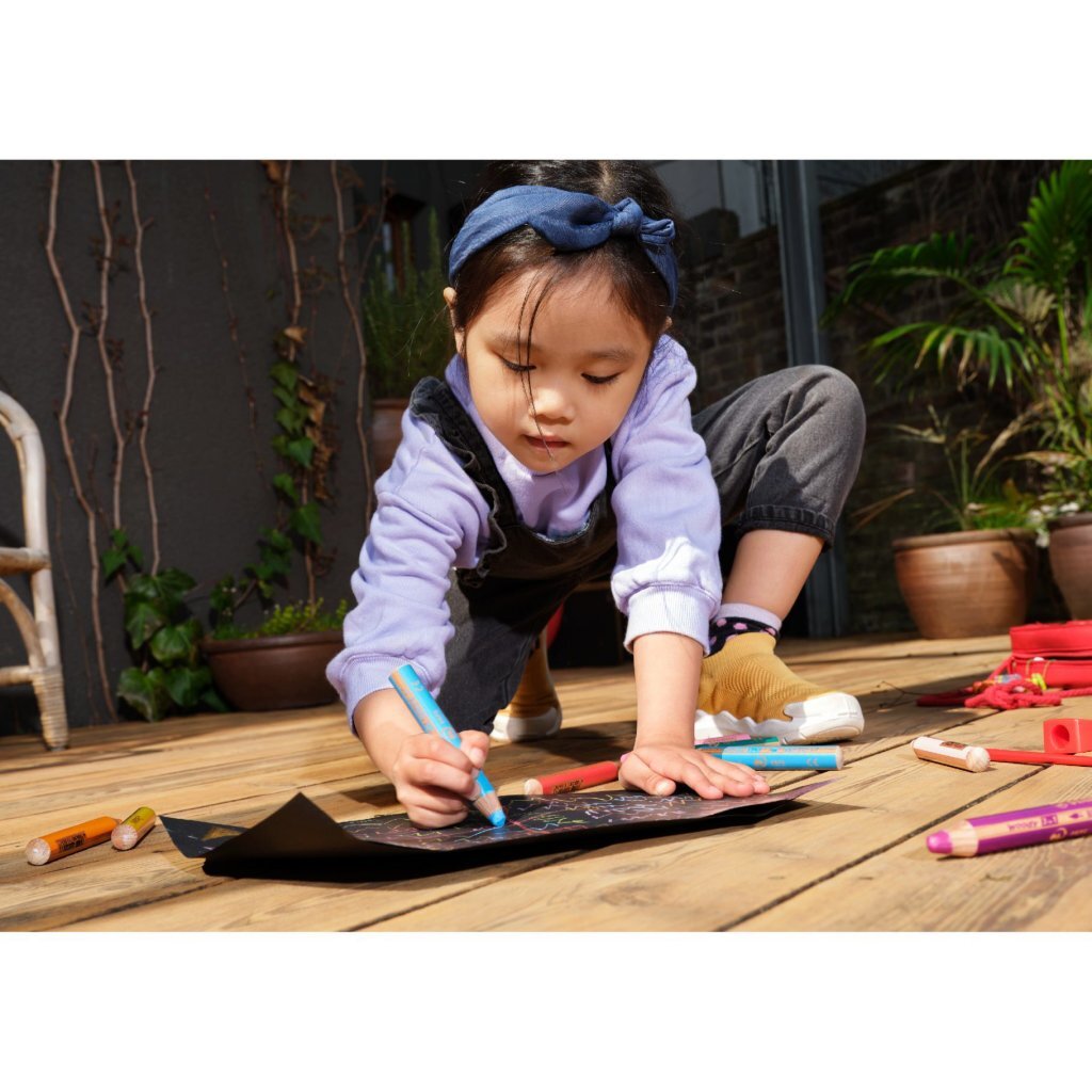 Stabilo Woody 3in1 Potloden 6 Stuks - Image 4