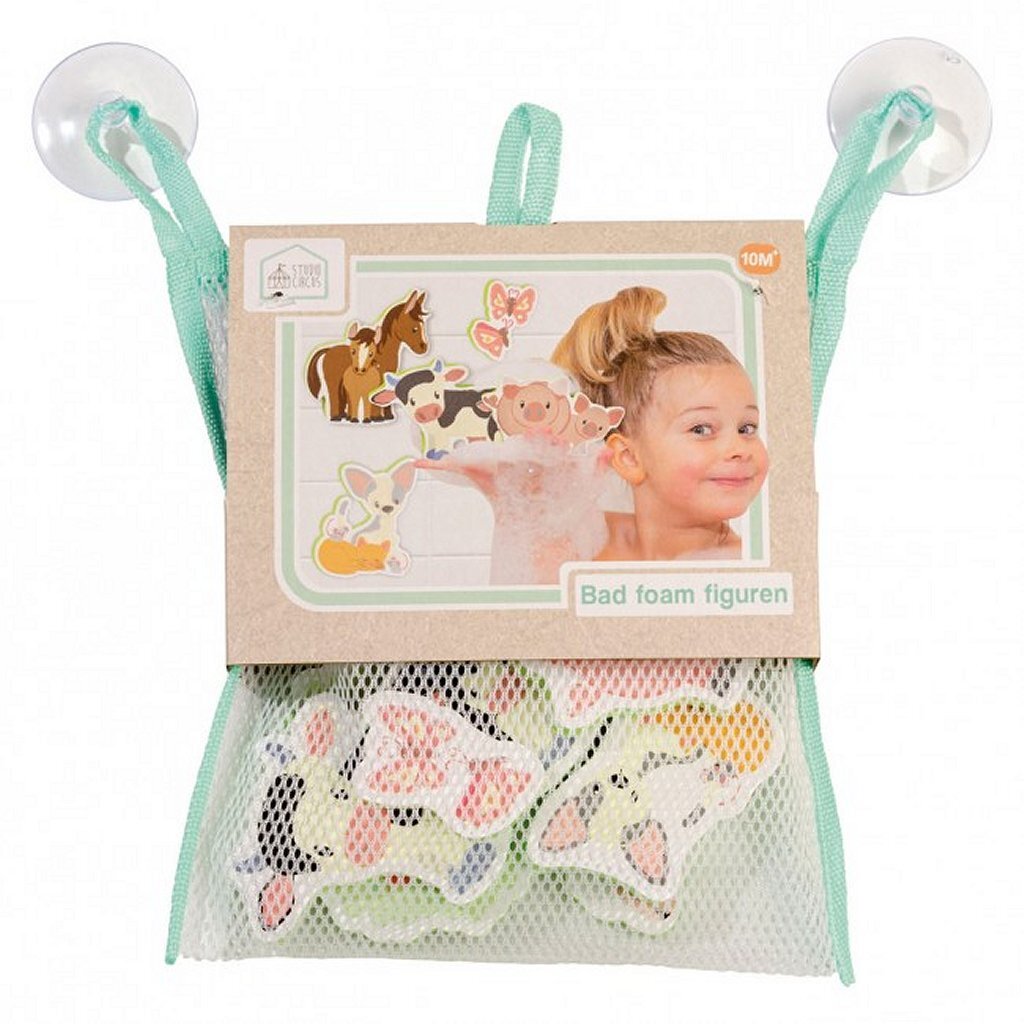 Studio Circus Bad Foamfiguren Boerderijvriendjes 8-delig - Image 2