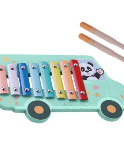 Studio Circus Happy Bus Panda Xylofoon Hout/Metaal