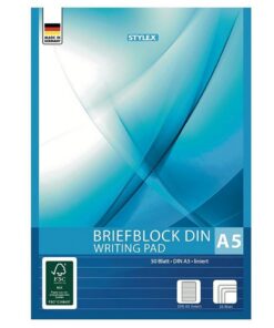 Stylex A5 Schrijfblok met Lijnen 50 Bladzijden