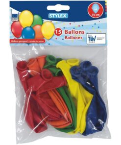 Stylex Helium Ballonnen 75 cm 15 Stuks