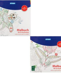 Stylex Kleurboek Volwassen 24x24 cm