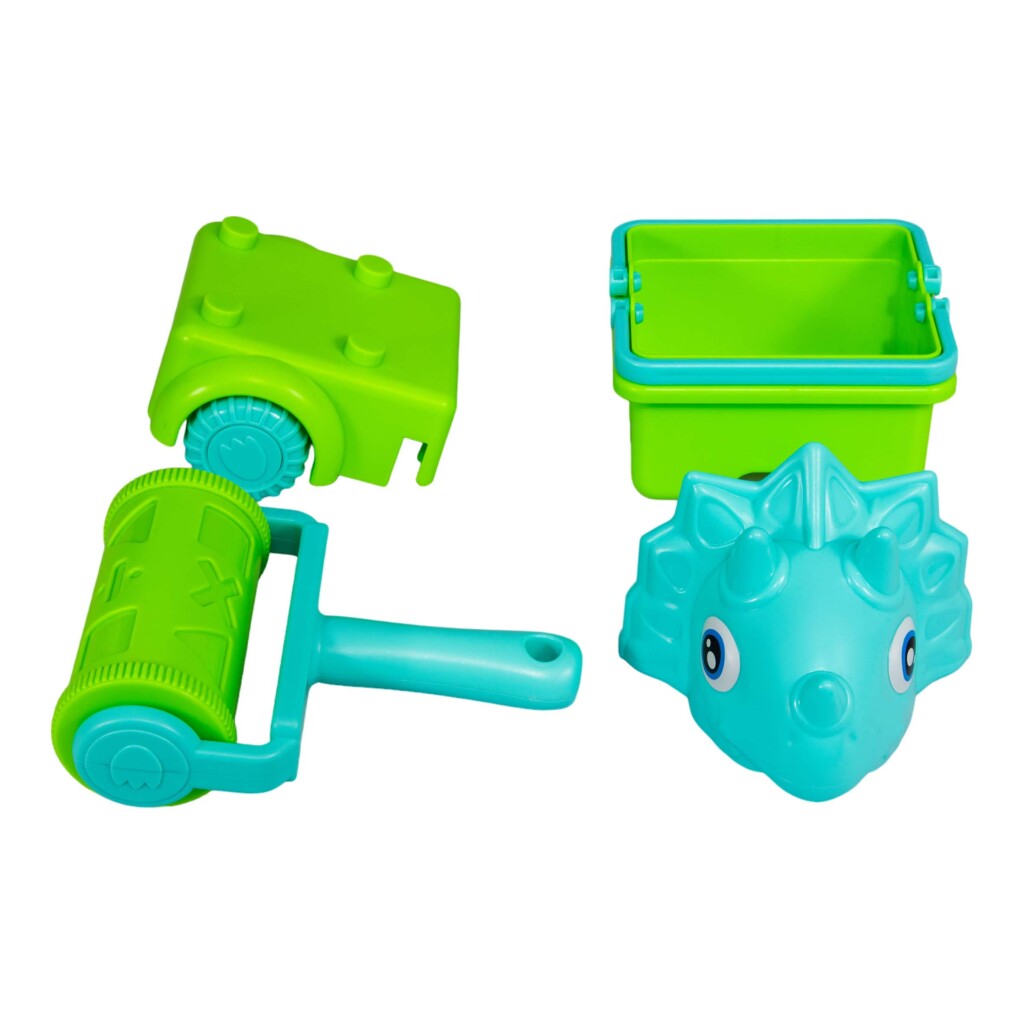 Summertime Dino Zand Set 4in1 Verschillende Kleuren - Image 4