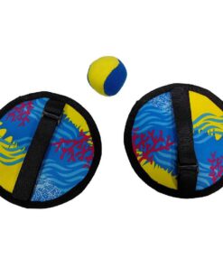 Summertime Soft Catch Ball Set Blauw/Geel