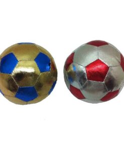 Summertime Stoffen Ball Zilver of Goud 10cm