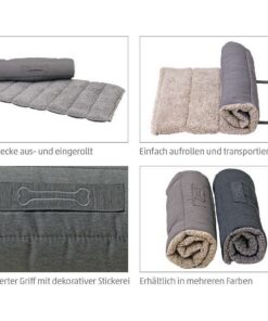 Alternative view of Sun Garden Oskar Oprolbaar Hondenkleed 100x65x4 cm Grijs