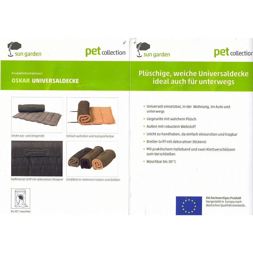 Sun Garden Oskar Oprolbaar Hondenkleed 130x90x4 cm Grijs - Image 5