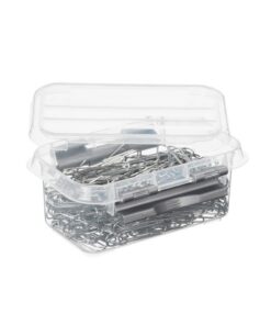 Alternative view of Sunware Q-Line Opbergbox 0.5L Transparant/Zilver