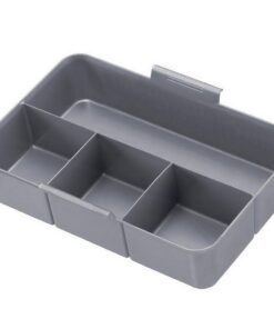 Alternative view of Sunware Q-Line Opbergbox met Inzet 6L Transparant/Grijs