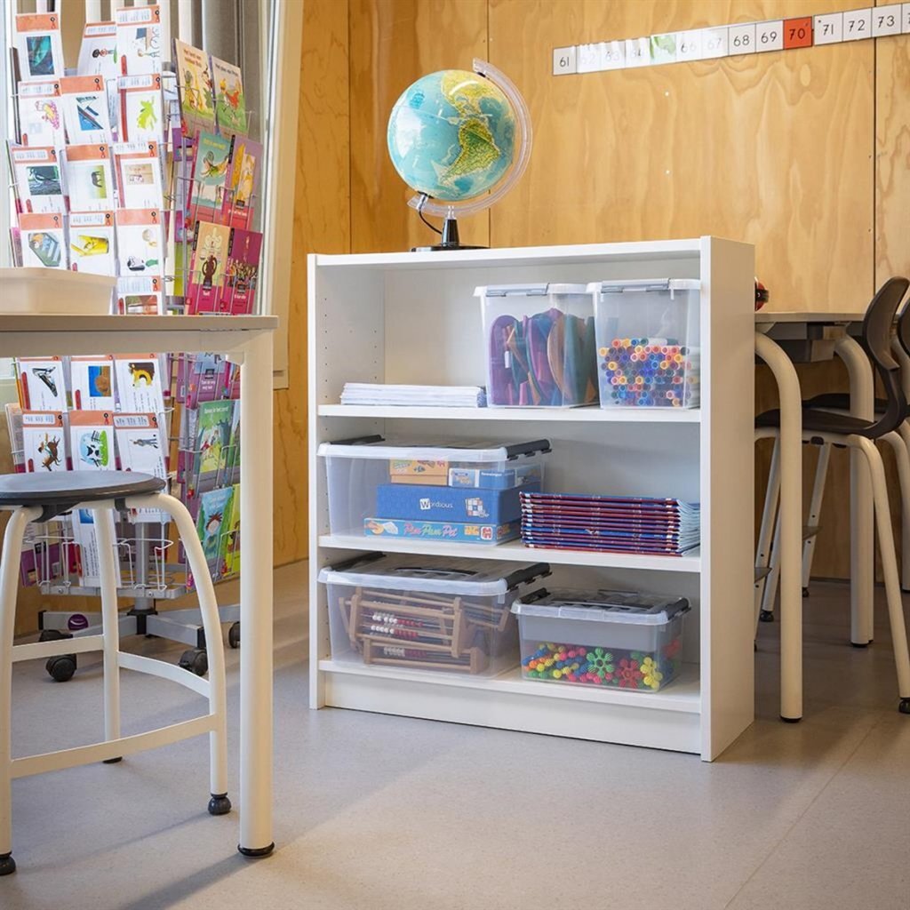 Sunware Q-Line Opbergbox met Inzet 6L Transparant/Grijs - Image 3