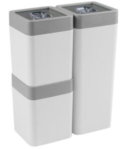 Sunware Sigma Home Voorraadbussen 0.6L+1.4L 3 Stuks Wit