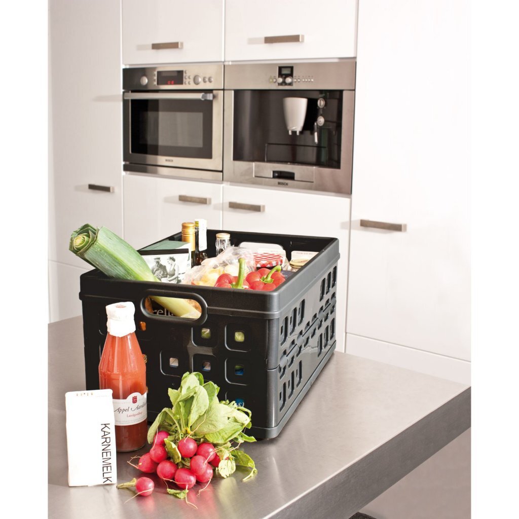 Sunware Square Vouwkrat 32L Zwart - Image 4