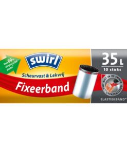 Swirl Pedaalemmerzak met Fixeerband 35L 10 Stuks