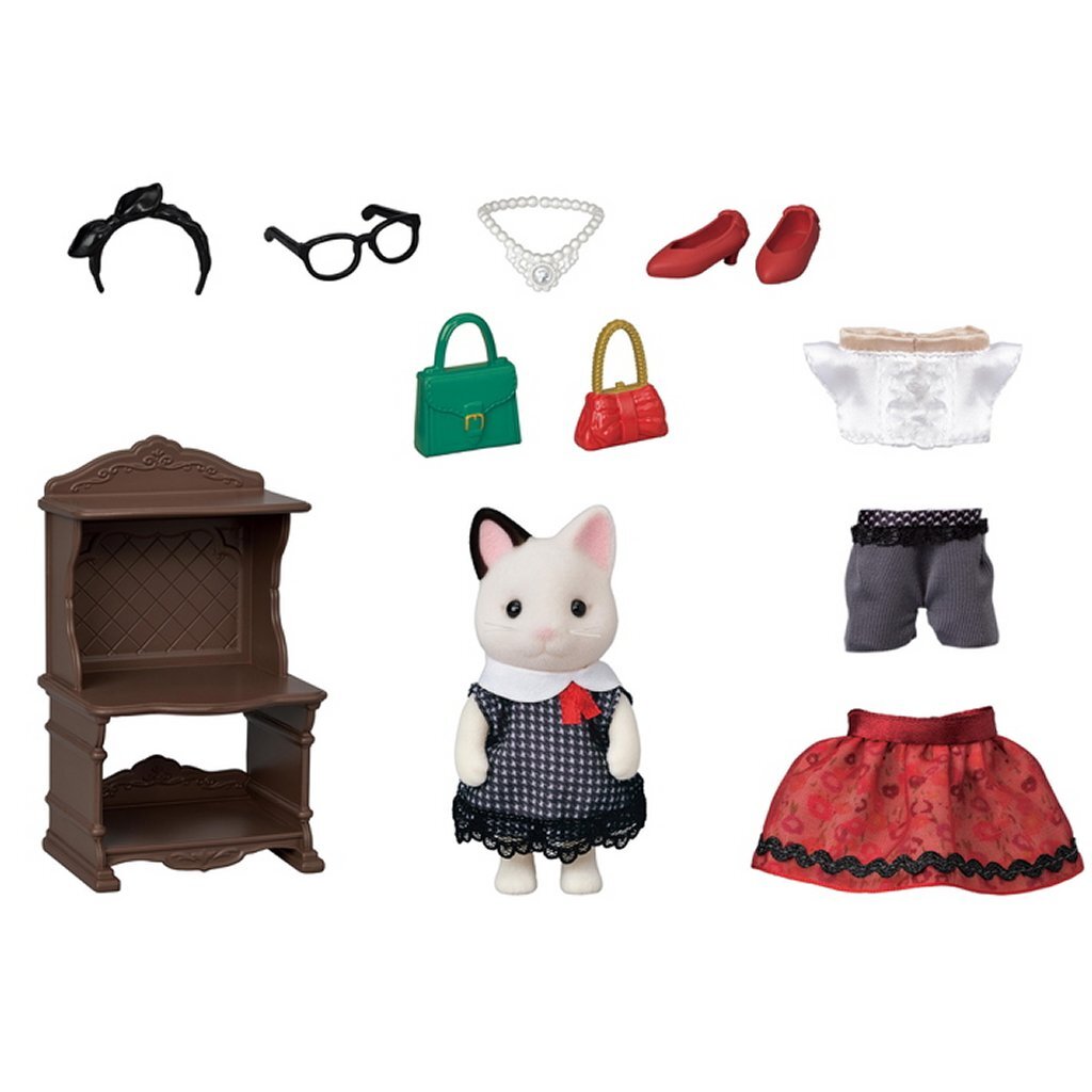 Sylvanian Families 5462 Modespeelset Tuxedo Kat - Image 2