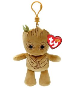 TY Beanie Babies Clip Marvel Knuffel Groot 12 cm