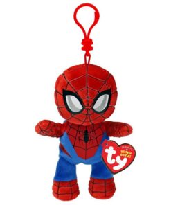 TY Beanie Babies Clip Marvel Knuffel Spiderman 12 cm