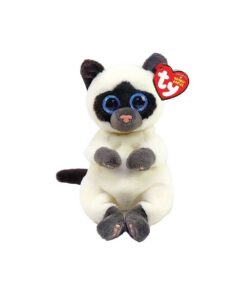 TY Beanie Babies Knuffel Kat Miso 15 cm