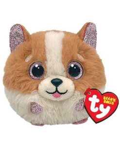 TY Beanie Balls Knuffel Hond Tanner 10 cm