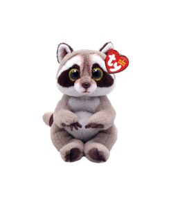 TY Beanie Bellies Wasbeer Knuffel Petey 15 cm