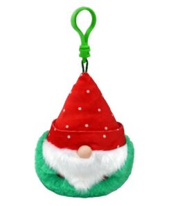 TY Beanie Boo's Clip Christmas Gnome Red Hat 7cm
