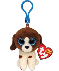 TY Beanie Boos Clip Knuffel Hond Muddles 7 cm