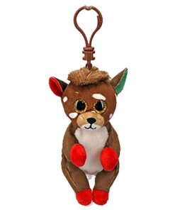 TY Beanie Boos Clip Knuffel Rendier Juno 7 cm