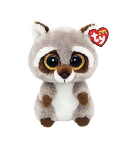 TY Beanie Boos Knuffel Wasbeer Oakie 15 cm