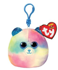 TY Squish a Boos Clips Knuffel Beer Hope 8 cm