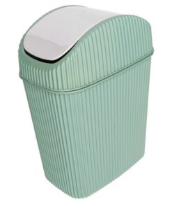 Tafelafvalbak Alythia met Zwaaideksel 2.5L Groen/Wit