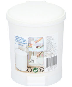 Tafelafvalbakje 12x12x14cm